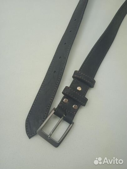 Кожаный ремень ручной работы