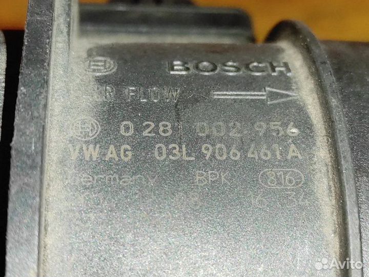 Расходомер (датчик дмрв) Volkswagen Crafter 2E