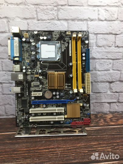 Материнская плата Asus P5QPL-AM. Гарантия