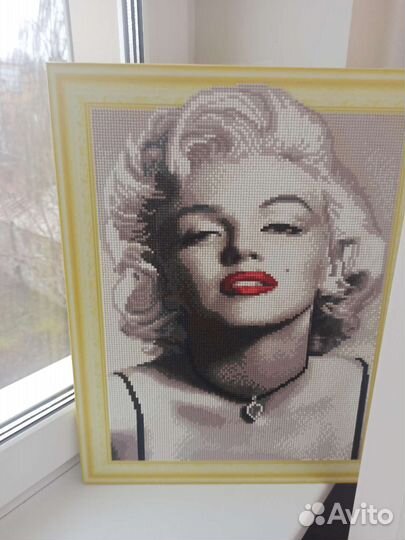 Алмазная вышивка готовая работа
