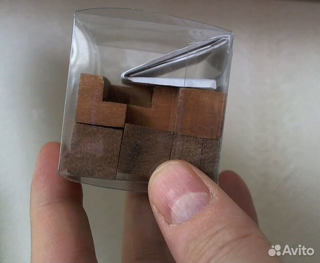 Головоломка деревянная 6 элементов