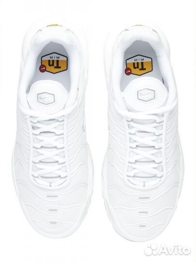 Кроссовки nike air max plus white pure platinum