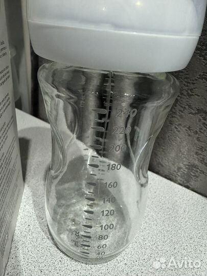 Бутылочки avent стекло