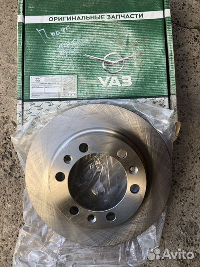 Тормозной диск на УАЗ патриот профи