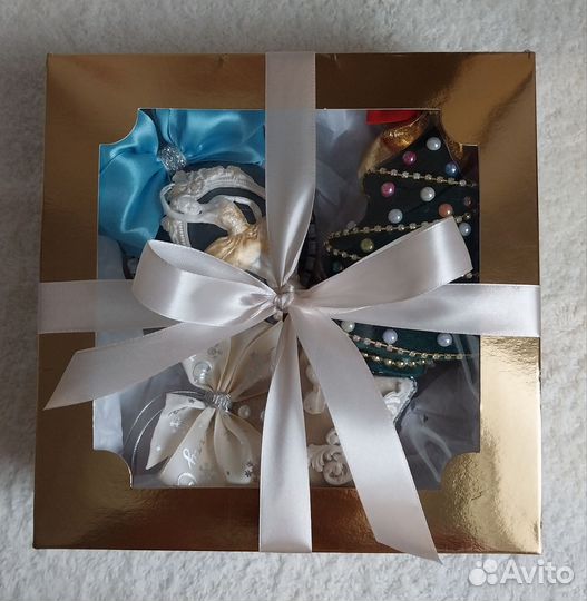 Ёлочные игрушки ручной работы