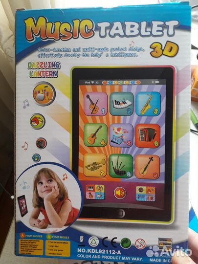 Детский музыкальный планшет