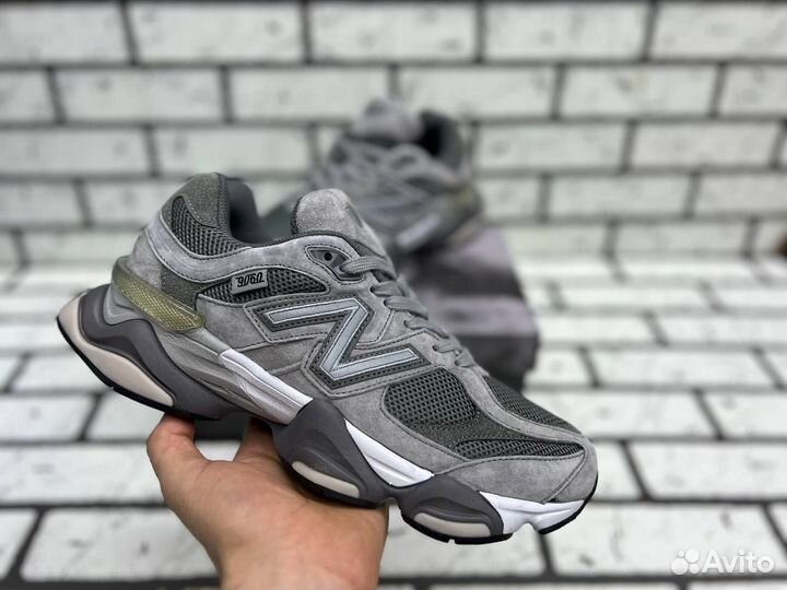 Кроссовки New Balance 9060 Grey (36-45)