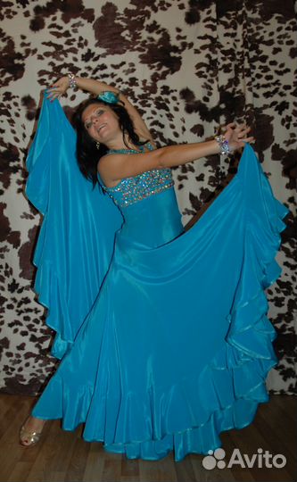 Дизайнерское платье для Фламенко