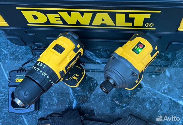 Шуруповерт+импакт Dewalt 2в1 бесщеточный