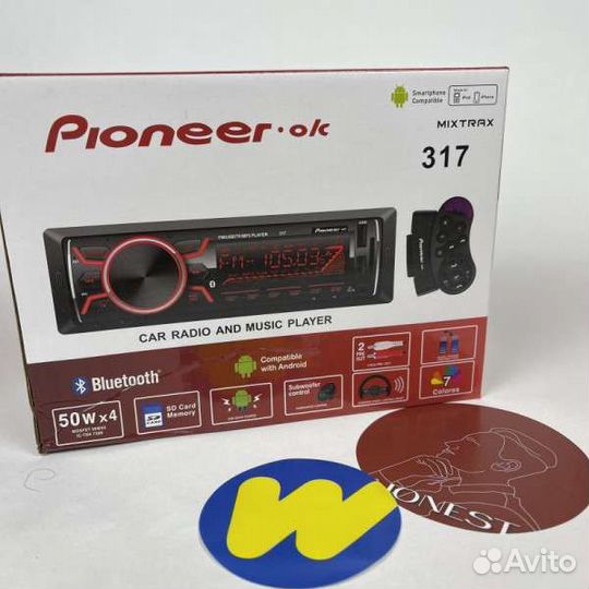 Магнитола pioneer