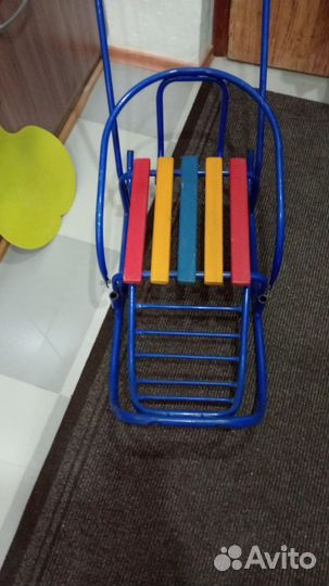 Детские санки, ледянка