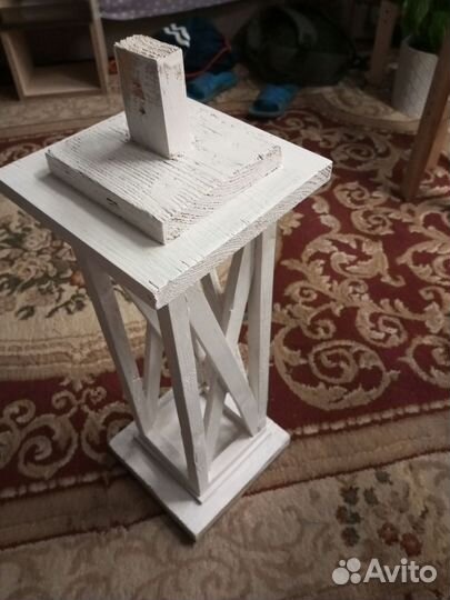 Фонарь декоративный деревянный