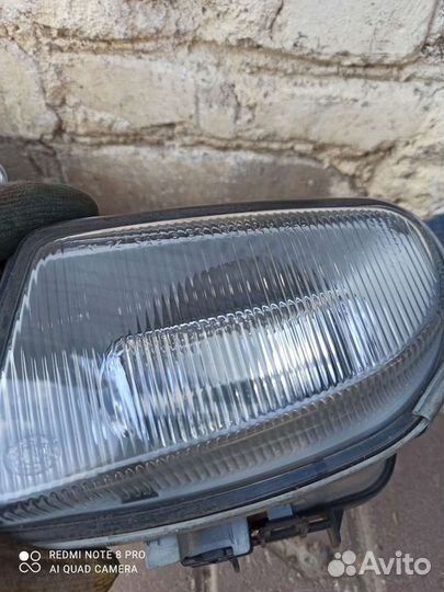 Мерседес W210 туманки Hella оригинал