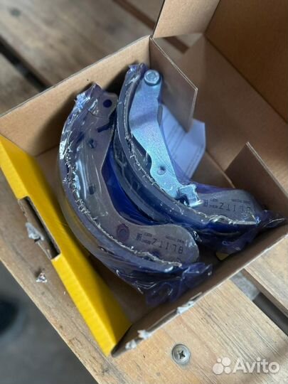 Колодки тормозные барабанные на aveo blitz BB5047