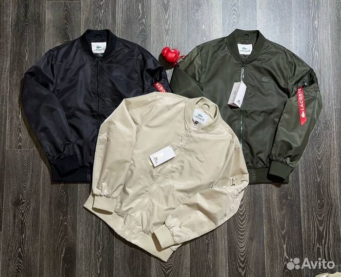 Мужской бомбер Lacoste