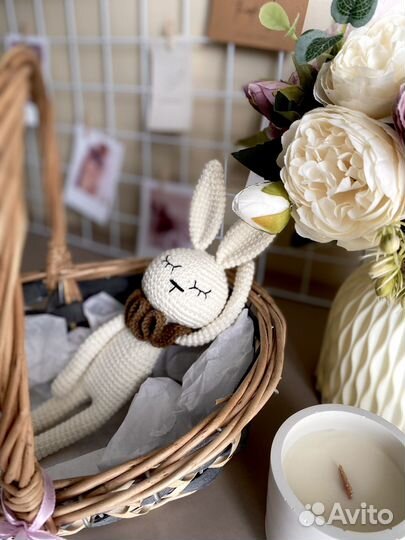 Игрушки, подвесные корзинки, пледы на заказ