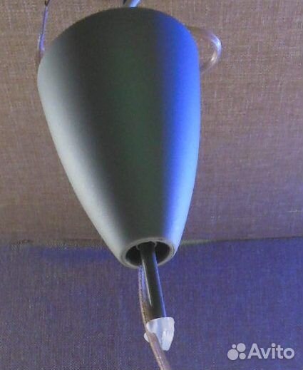 Люстра (механизм лифт) светлое серебро