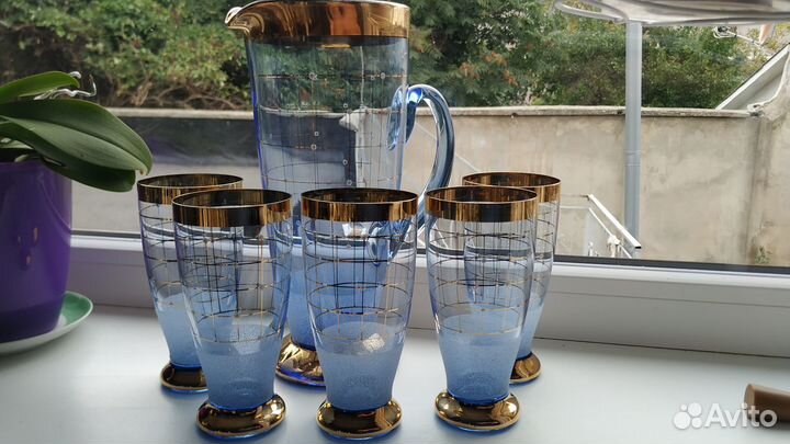 Посуда Чехословакия. Набор для напитков