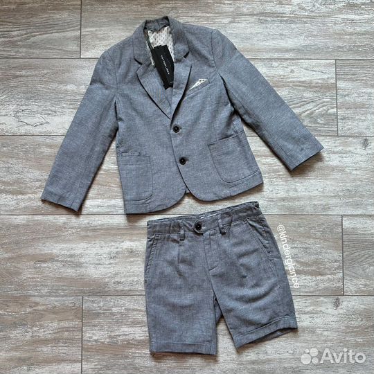 Костюм для мальчика новый (лён)
