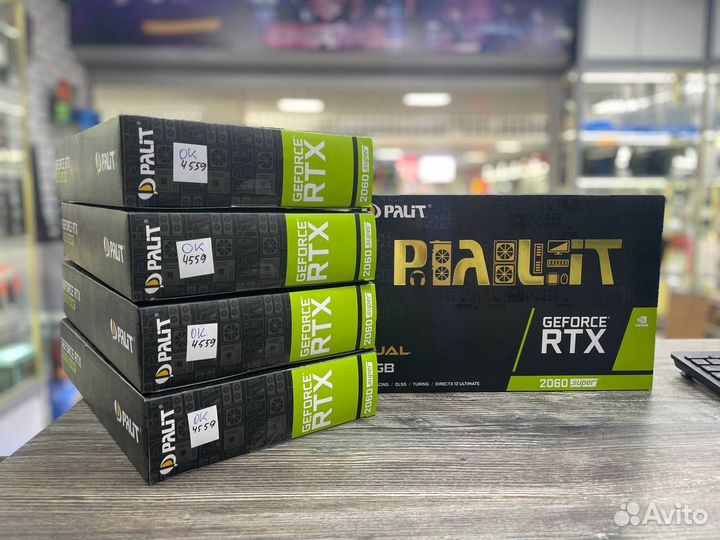 Видеокарта Palit GeForce RTX 2060 super dual 8GB