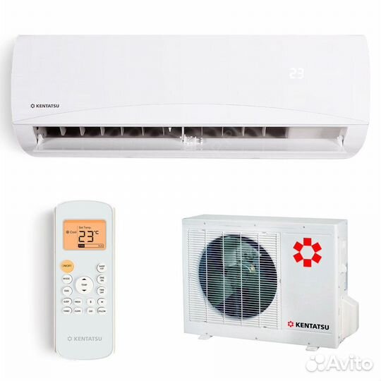 Кондиционер Kentatsu от 20 до 35м2 с монтажём