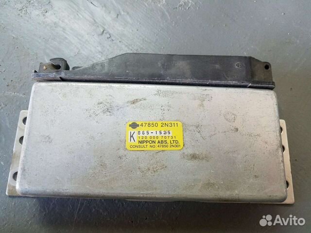 Блок управления abs ниссан алмера n15