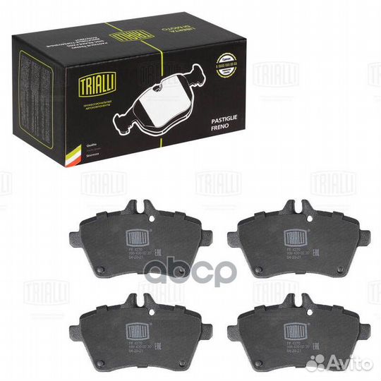 Колодки передние MB A-Class (W169) /B-Class (W24