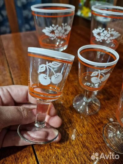 Рюмочки на ножке СССР