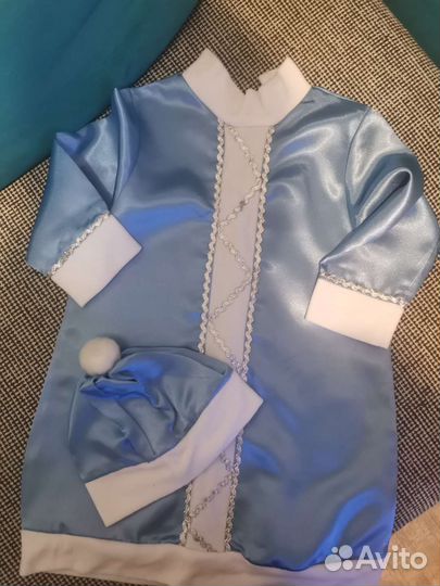Костюм снегурочки детский
