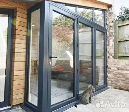 Алюминиевые окна двери с гарантией