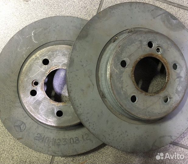 Диск тормозной задний e430 e55 amg w210