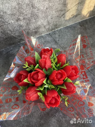 Мыльные букеты