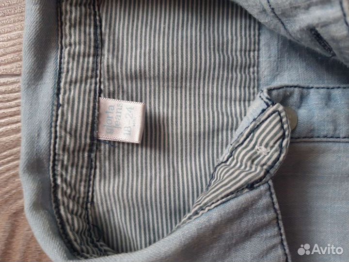 Джинсовая рубашка