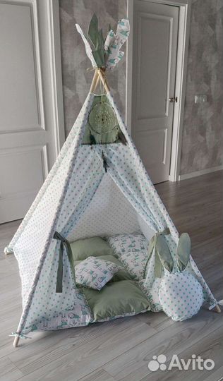 Детский виг-вам /палатка, полный комплект новый
