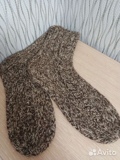 Вязаные носки