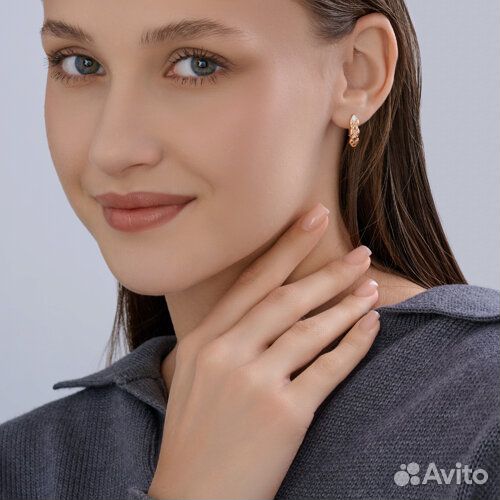 Серьги Diamant из золота, 51-120-00363-1