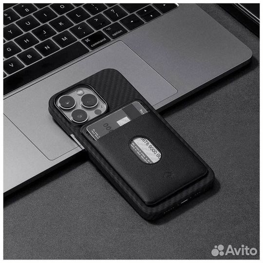 Чехол-бумажник Pitaka MagEZ Card Sleeve 3