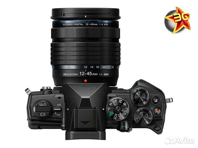 Фотоаппарат Olympus OM System OM-5 Kit 12-45mm f/4 Pro Black