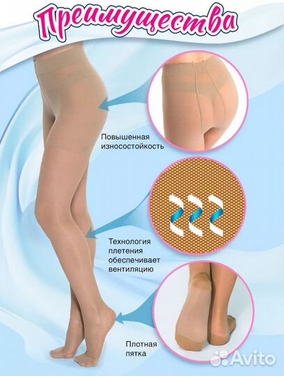 Компрессионные колготки 2 класс компрессии