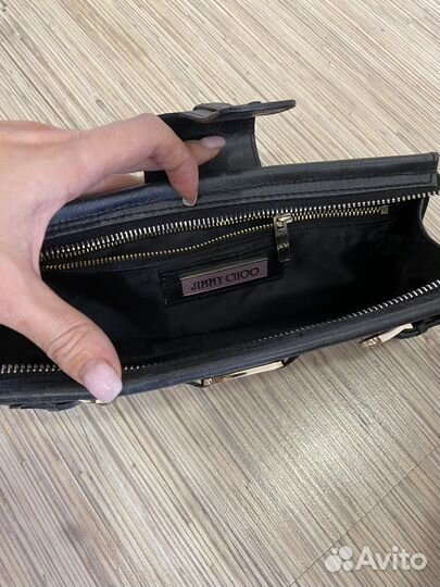 Клатч jimmy choo натуральная кожа