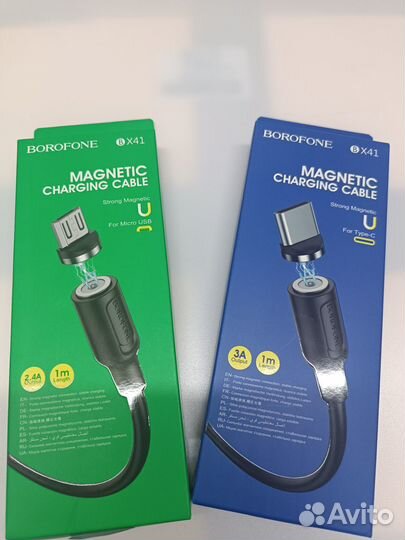 Кабель магнитный, micro usb, type-c