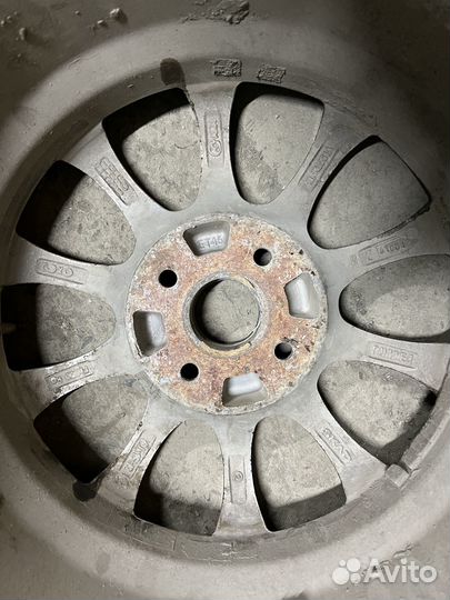 Литой диск Hyundai Solaris Kia Rio 4x100 R15 1шт