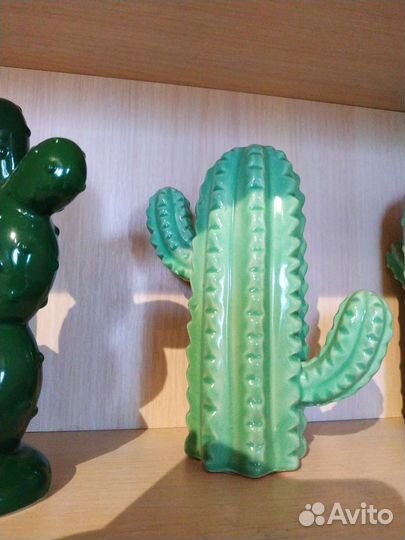 Кактусы керамические