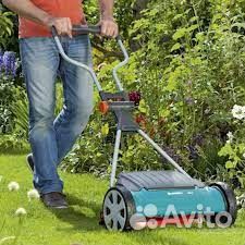 Газонокосилка Gardena 400 С в идеальном состоянии