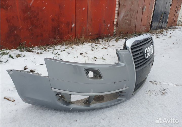 Бампер передний Audi A6 C6 в сборе 2008-2011