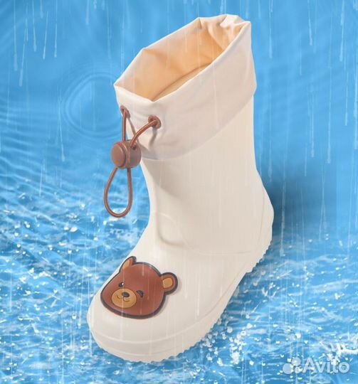 Милые резиновые сапожки для детей