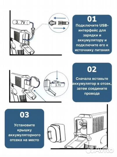 Детский водяной электрический пистолет Глок