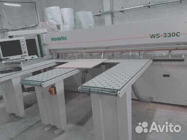 Форматно-раскроечный центр с чпу WoodTec WS-330C