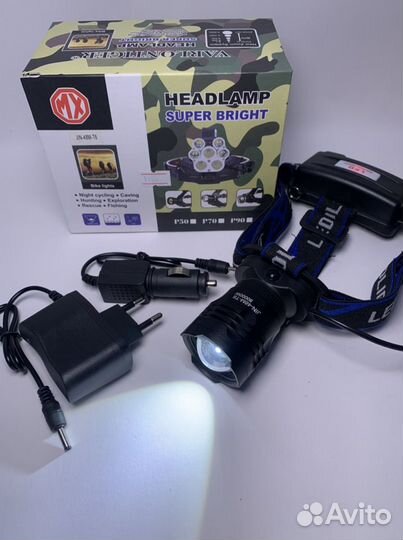 Налобный фонарь аккумуляторный 48М