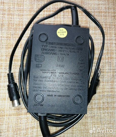 Блок питания Atari 6V 1A б\у